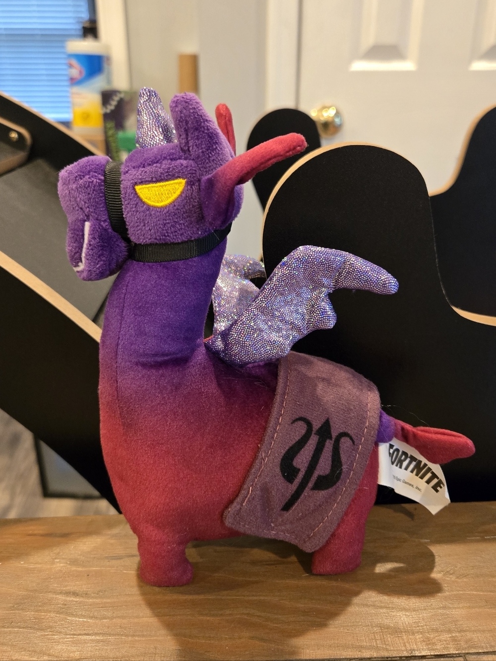 Jazwares Fortnite Dark Llama Unicorn Llamacorn 7- inch plush